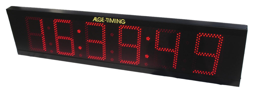 Anzeigetafeln Tableaux d'affichage Nautronic baertiming D-Line25