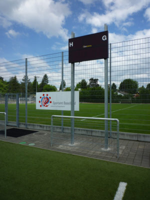 Fussball-Anzeigetafel Bär Timing AG NHA 3310