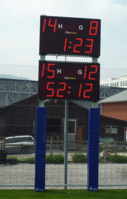 Fussball-Anzeigetafel Bär Timing AG NHA 3310
