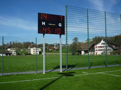 Fussball-Anzeigetafel Bär Timing AG NHA 4618