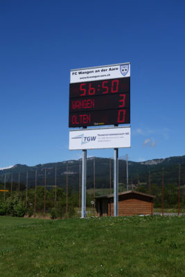 Fussball-Anzeigetafel Bär Timing AG NHA 4618-T