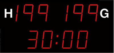 Anzeigetafeln Tableaux d'affichage Alge-Timing baertiming NA1615