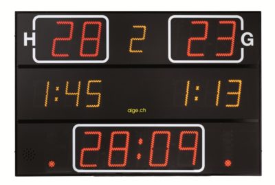 Anzeigetafel Tableaux d'affichage Nautronic baertiming NA2130