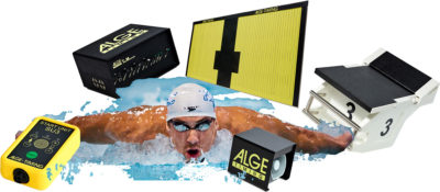 Zeitmessgerät Chronomètres ALGE timing baertiming Schwimmen