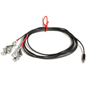 Batteriekabel für Anschluss an 12-24 V Batterie mit Klinkenstecker