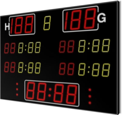 Anzeigetafel Tableaux d'affichage Nautronic baertiming NA2142