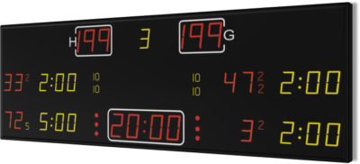 Anzeigetafel Tableaux d'affichage Nautronic baertiming NA2671