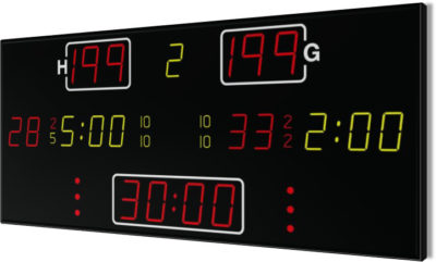 Anzeigetafel Tableaux d'affichage Nautronic baertiming NA2675
