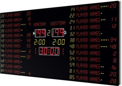 Anzeigetafel Tableaux d'affichage Nautronic baertiming NX33001