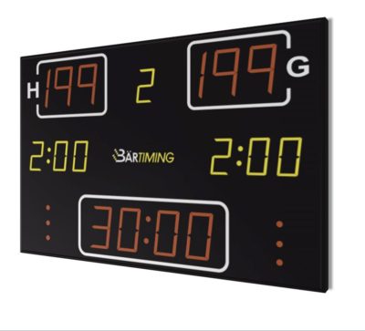 Anzeigetafel Tableaux d'affichage Nautronic baertiming NA2130