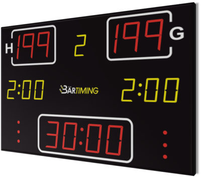 Anzeigetafel Tableaux d'affichage Nautronic baertiming NA2130