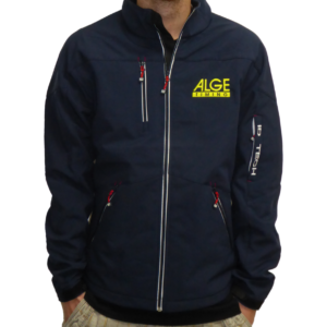 Softshelljacke, blau